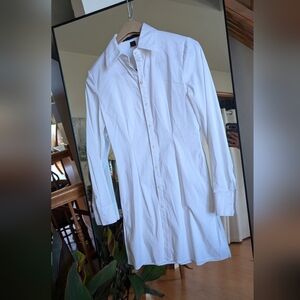 Express Women's White Dress Shirt